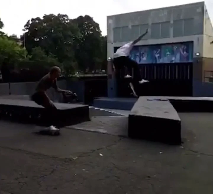 Instagram what&rsquo;s up! 😂 

Line with @mattschleyer that took us a collective 5 hours to get, but James Allen got it first try, straight to the gram. Too funny 

This spot rules.