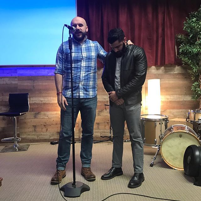 Always a great day when someone new becomes a member of our church. So thankful for @dilshansingh_ and how God has brought him to be a part of our church family!