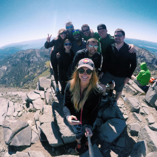 shoutout to Brooke for the selfie stick shot!
