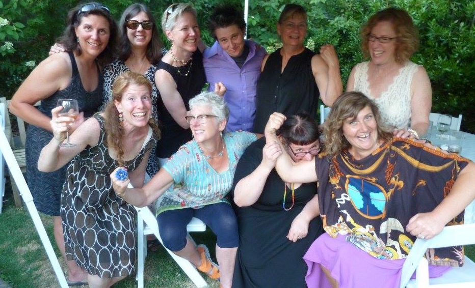 just a few of my lovelies from bootcamp at a beautiful wedding