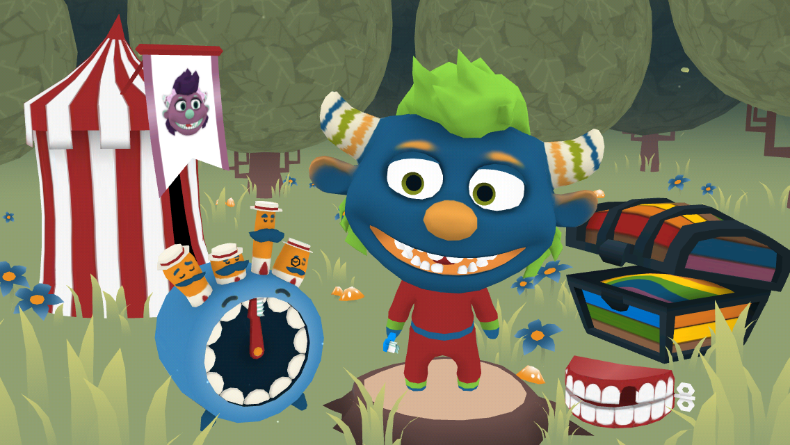 Say hi to Kazowie! He comes included with Brusheez!