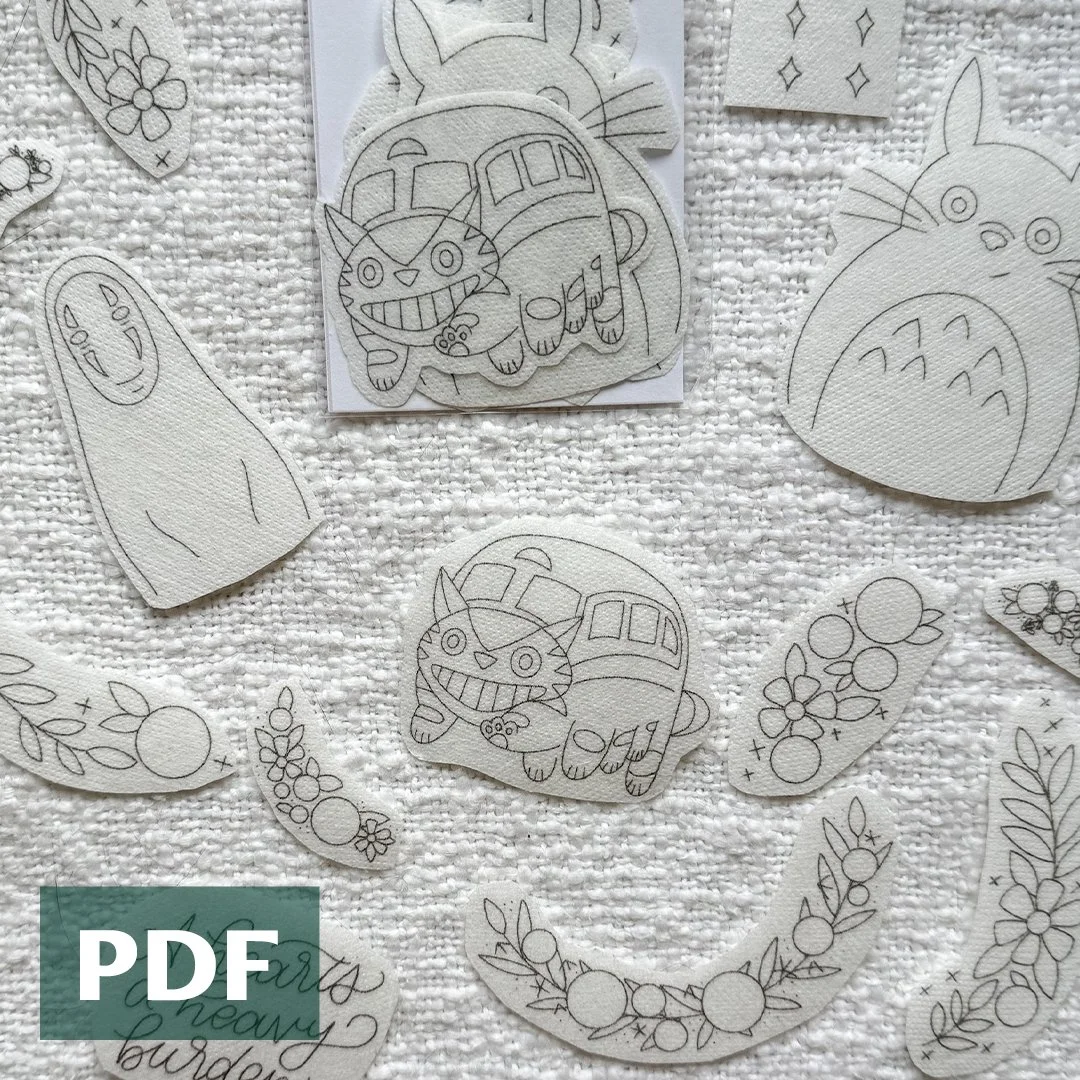 Ghibli Stick & Stitch PDF Download