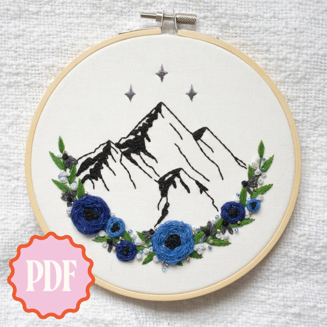 For The Dreamers Embroidery Pattern
