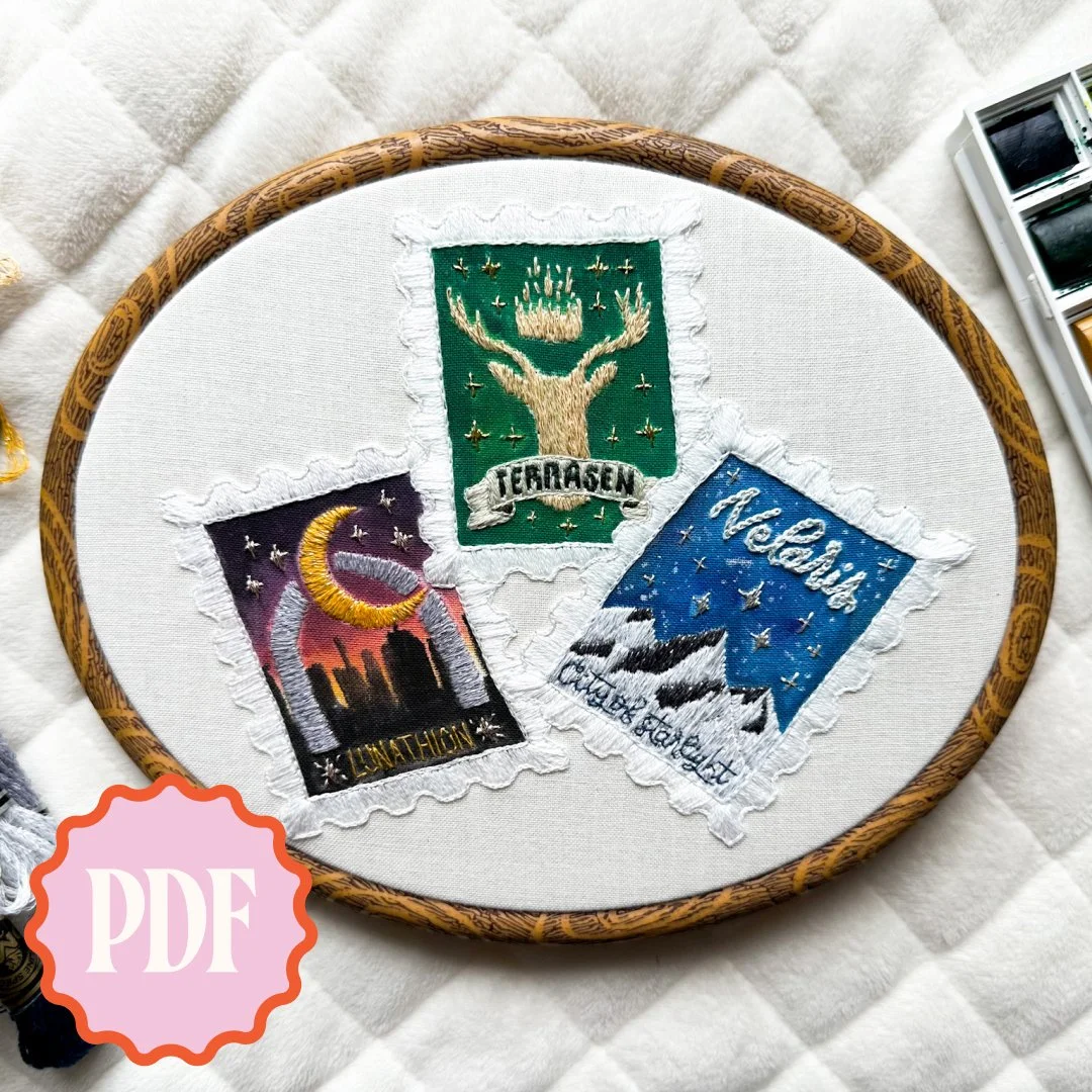 Massiverse Embroidery Pattern