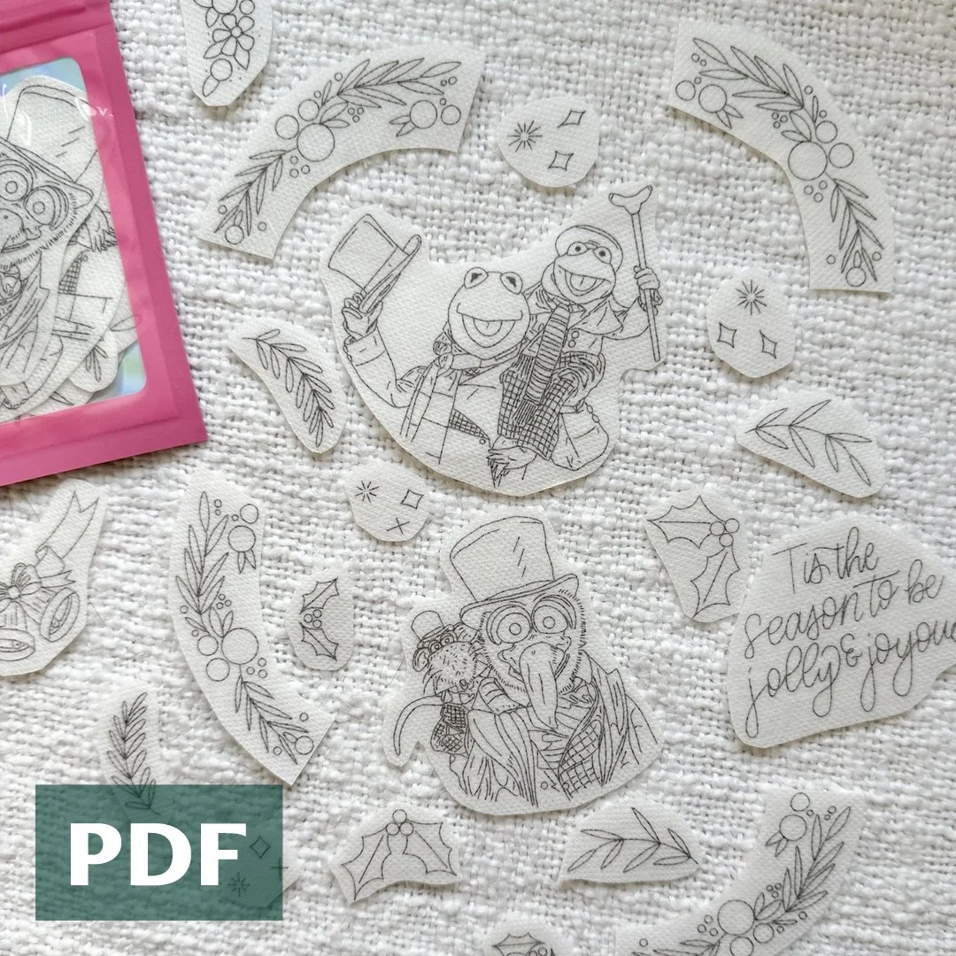 Muppet Christmas Stick & Stitch PDF Download