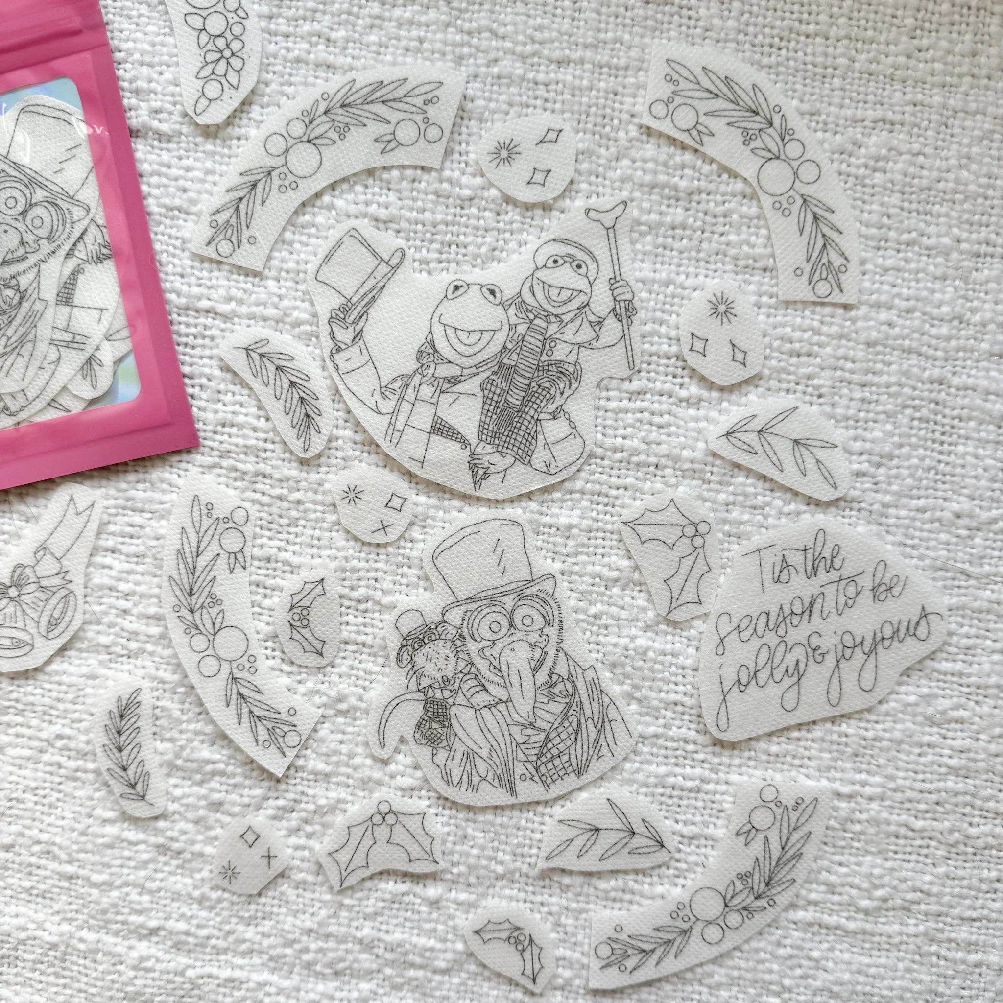 Muppet Christmas Stick & Stitch Pack