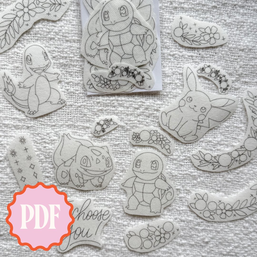 Pokemon Stick & Stitch PDF Download