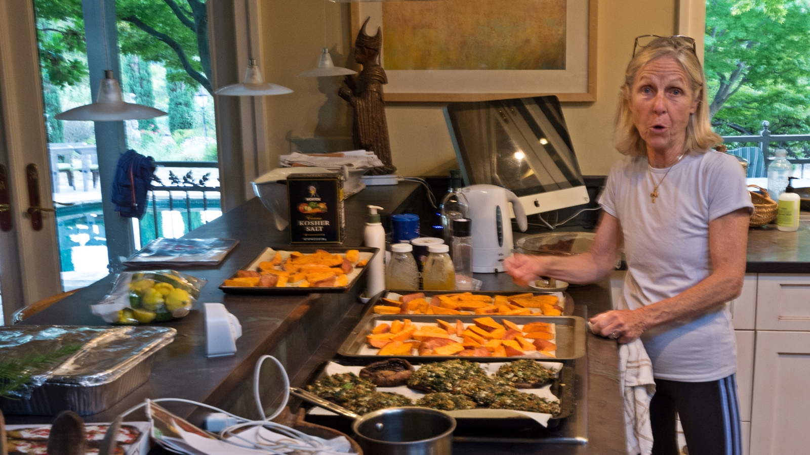 Dinner preparation - Rosemary