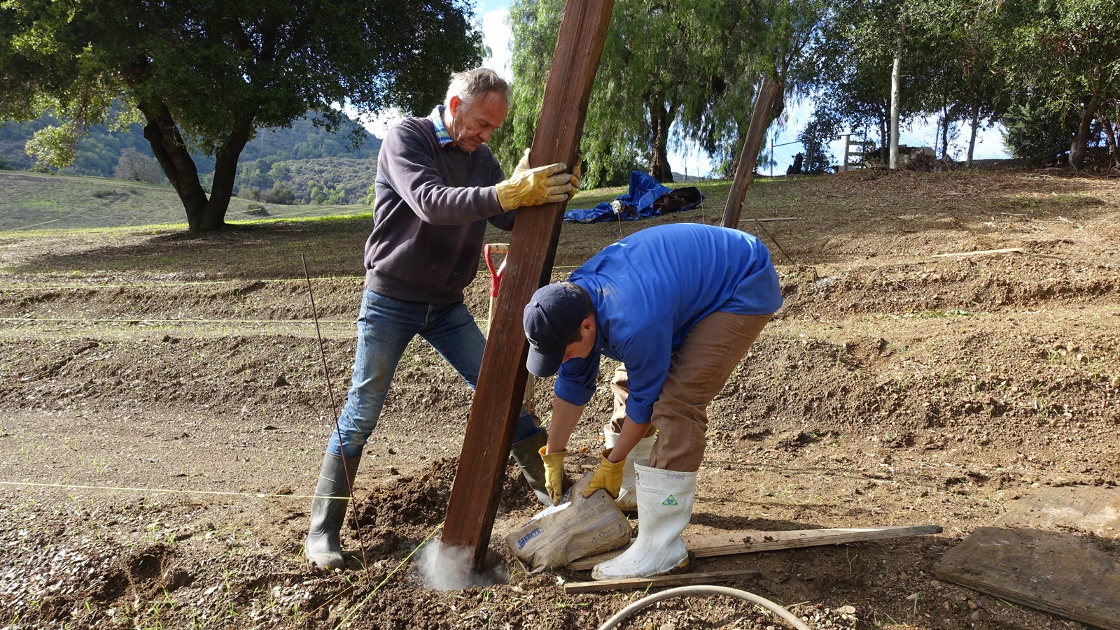 5. Cementing the endposts