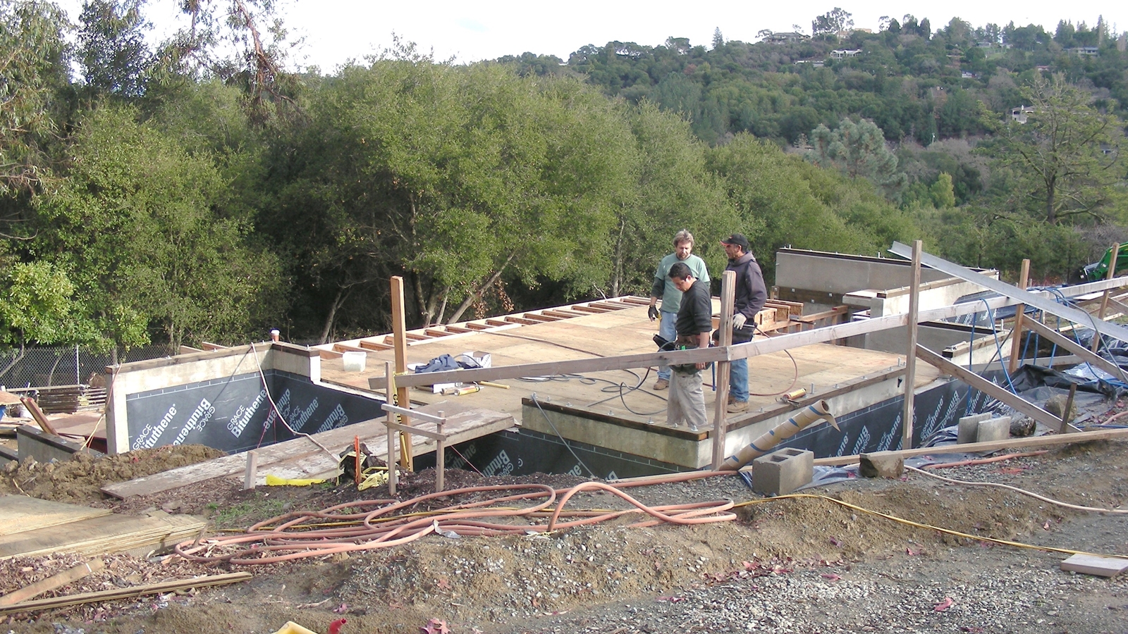 4. Jan 22, 2008: Framing the upper floor