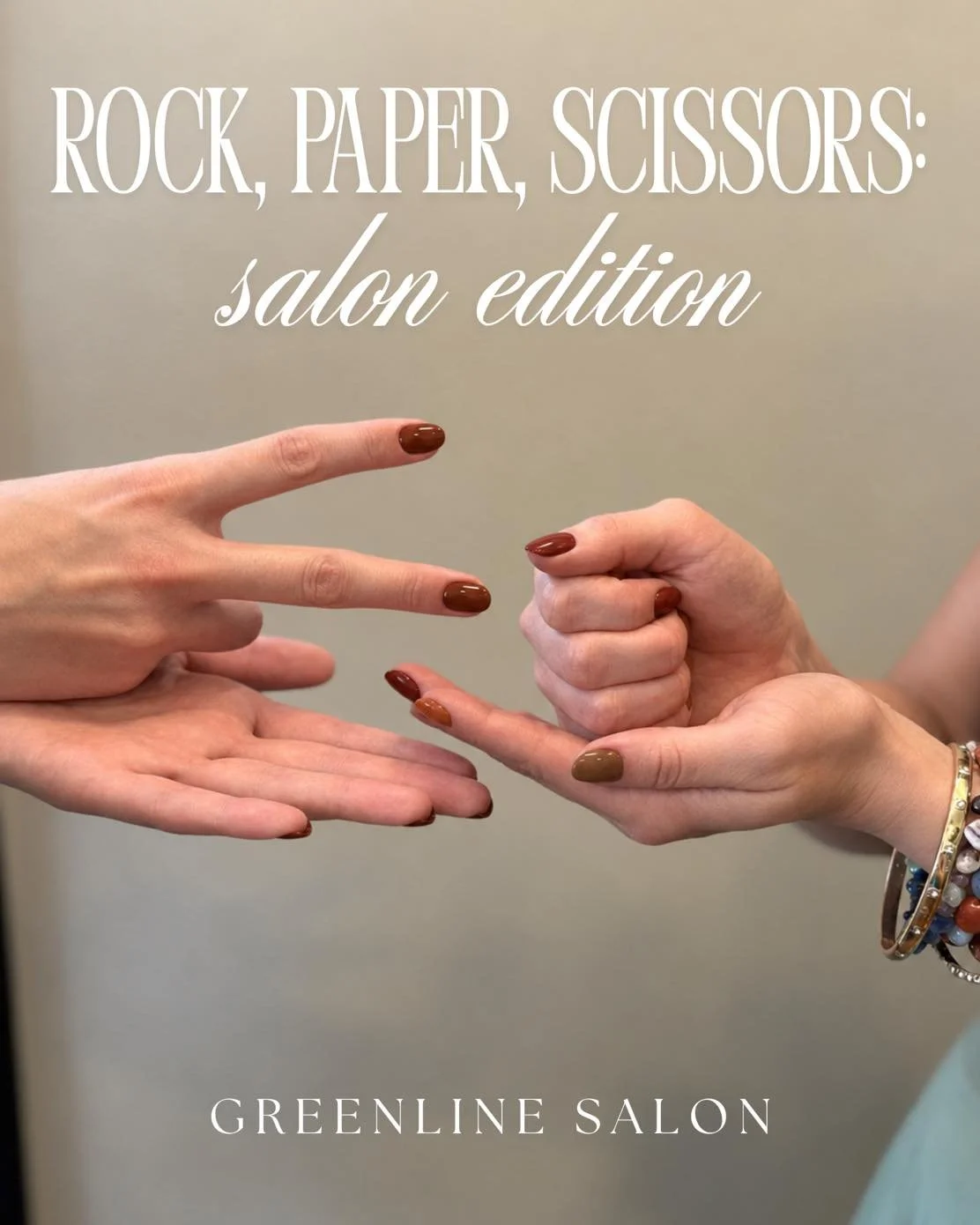 Rock, paper, scissors... but make it salon edition 
✂️✨

Give us a call today to book an appointment 859-292-8111