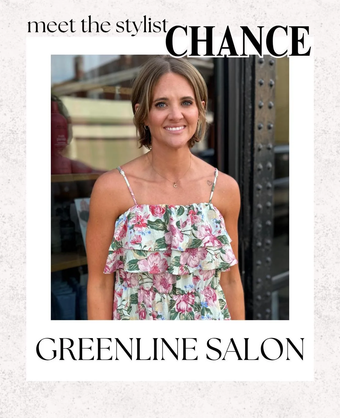 Meet Chance! She&rsquo;d love to have you in her chair and get you booked for your next hair appointment 💚

✂️ We&rsquo;re so happy to have her at Greenline Salon!