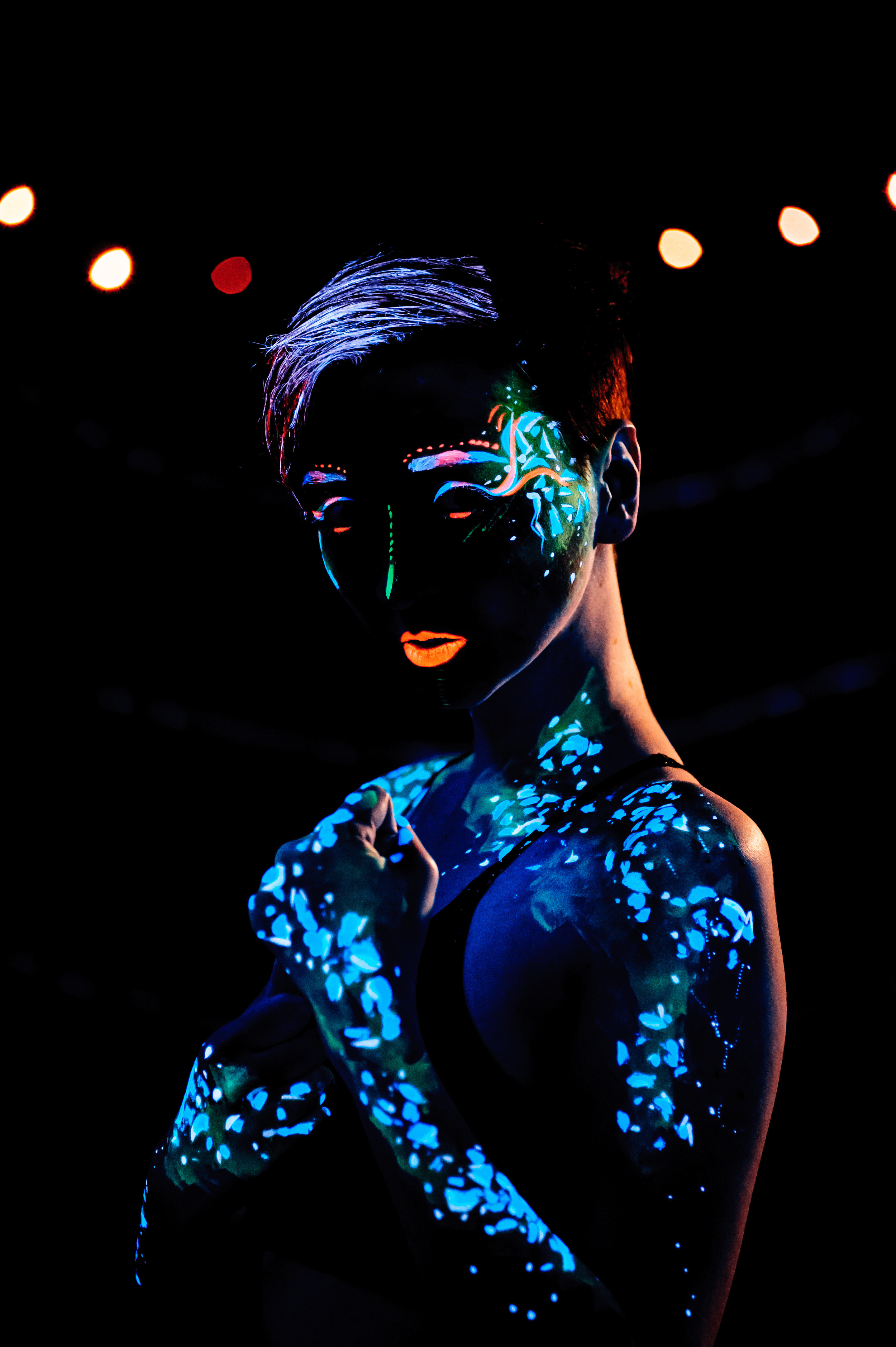 Glow in the Dark Body Paint, Smithsonian Photo Contest