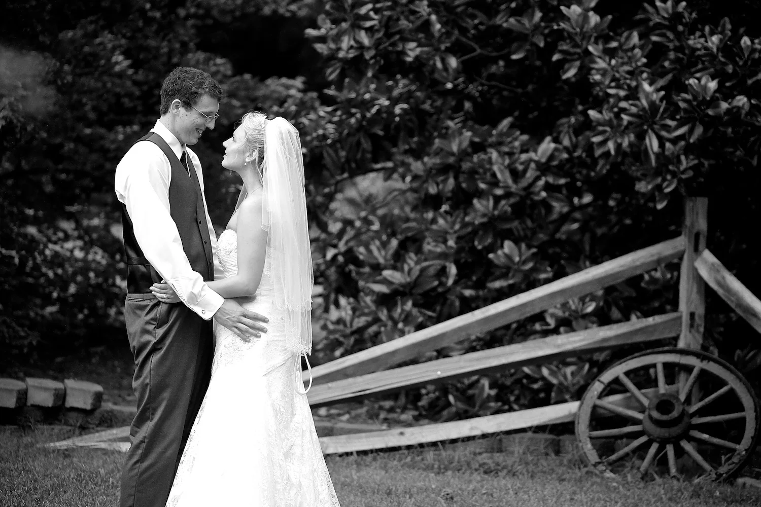 Bride and Groom Wedding Photography Portrait