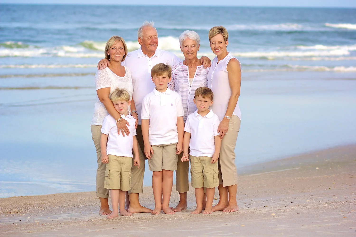 New Smyrna Beach Family Portrait Photo