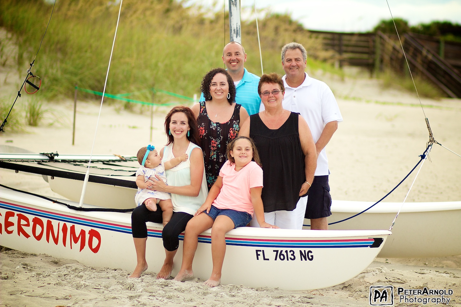 Family Portrait Photography in New Smyrna Beach