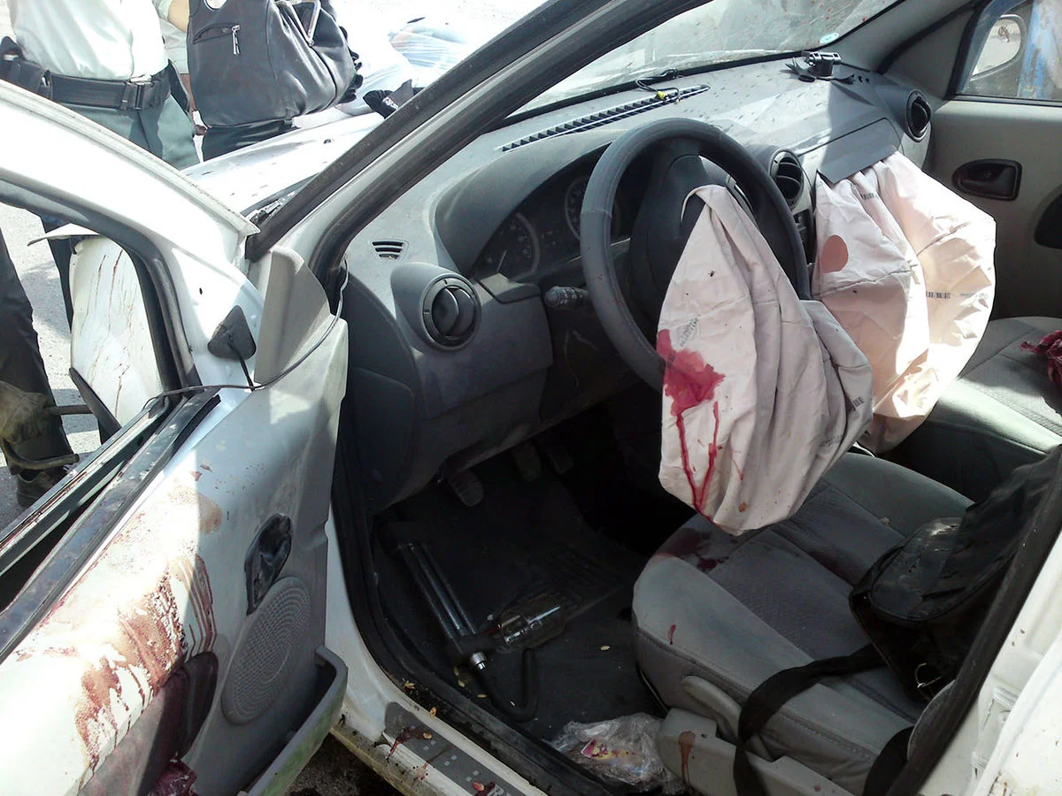 Defective airbags spray victims with shrapnell