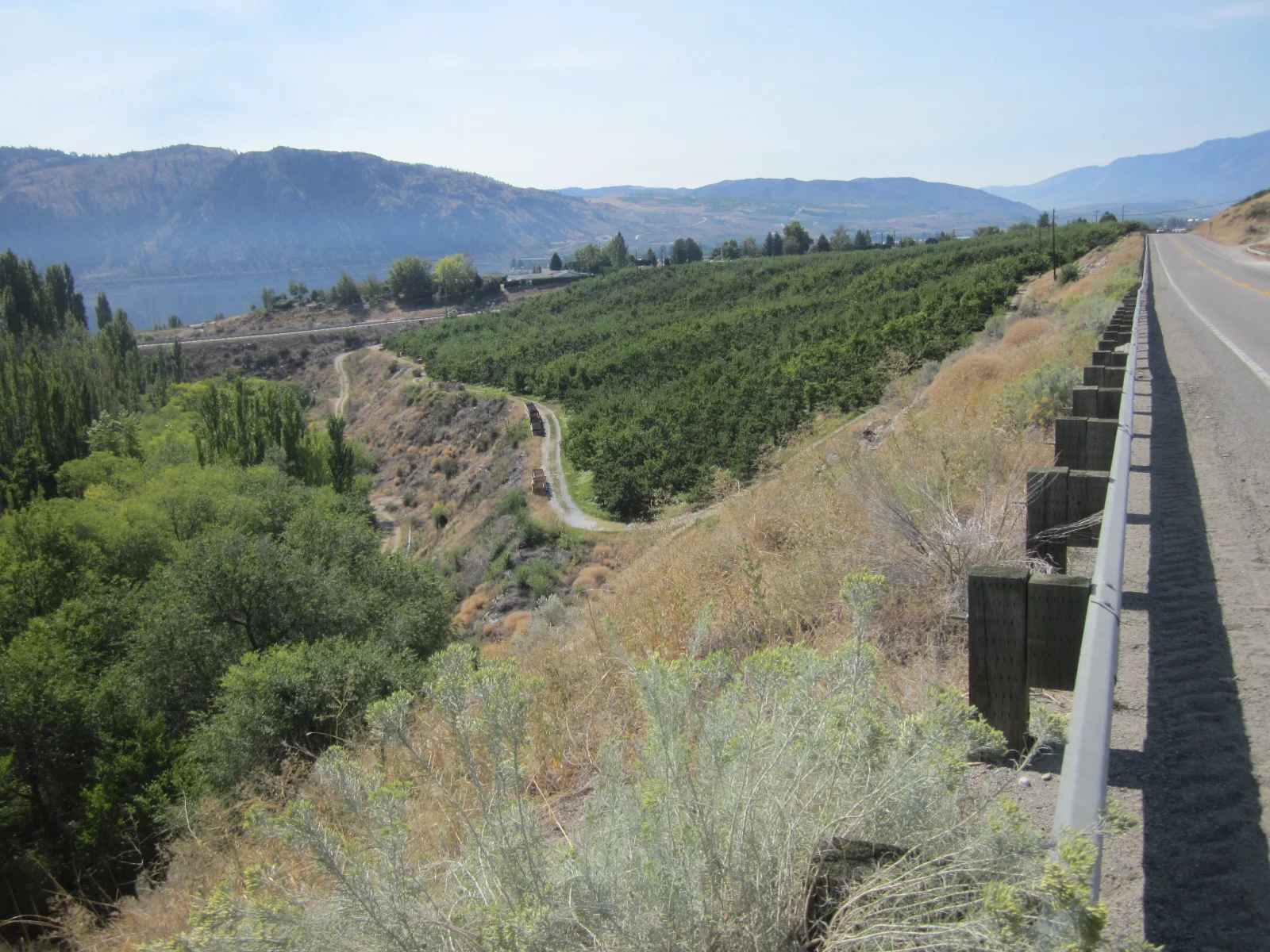 Old Highway 97 Road Repair