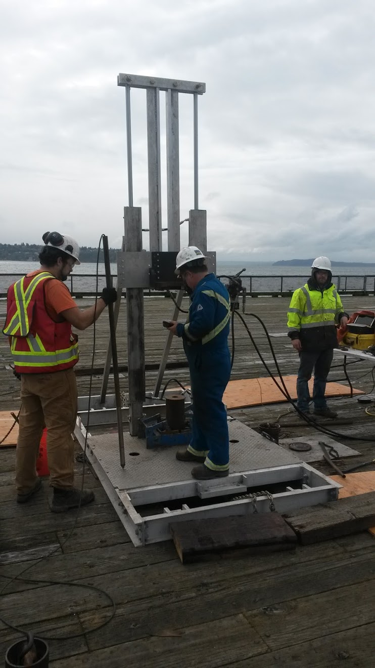 Cone Penetrometer Ready to Deploy