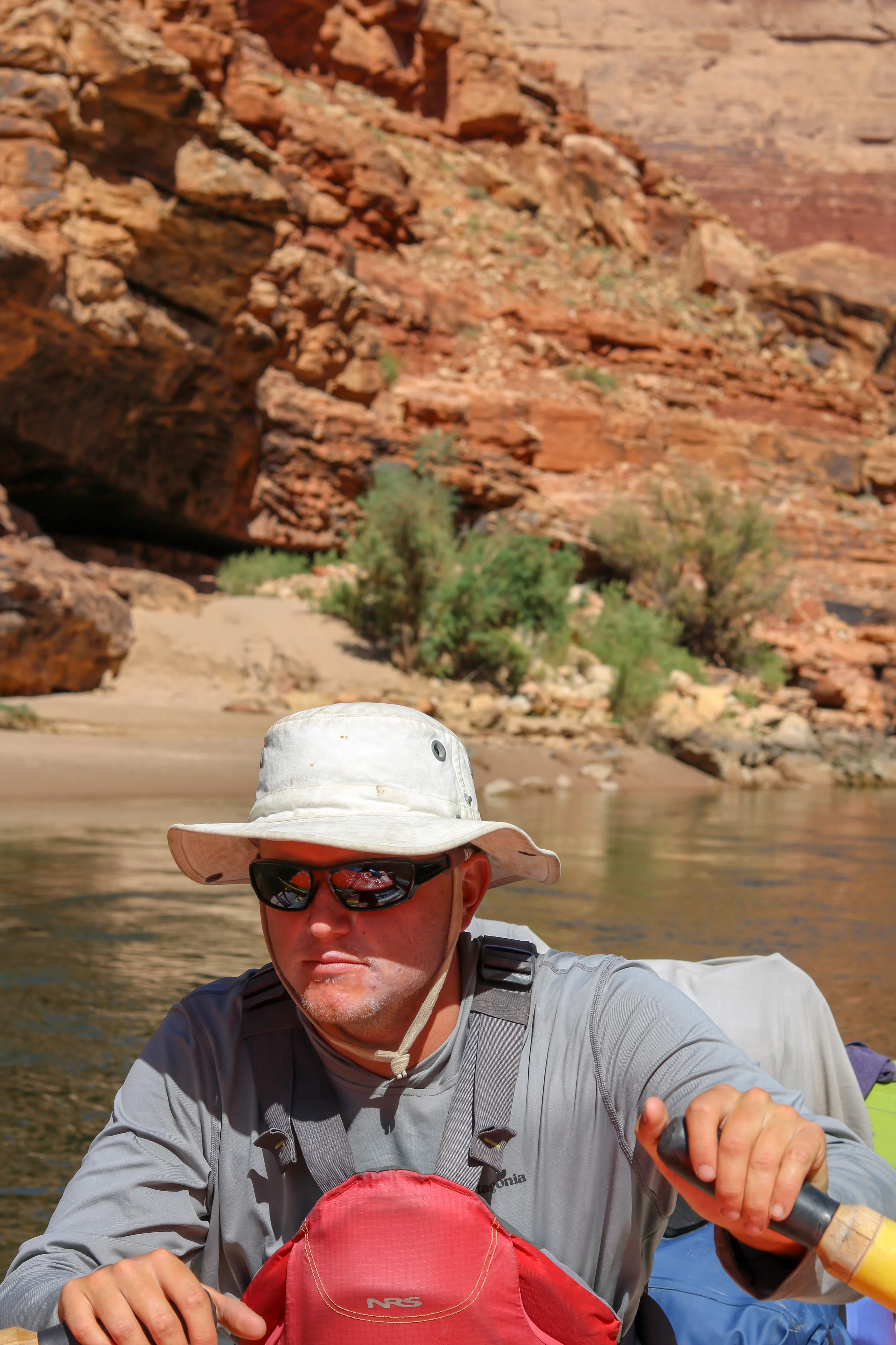 Henry N. Haselton rating the Grand Canyon.