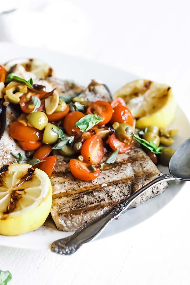 The Best Grilled Swordfish