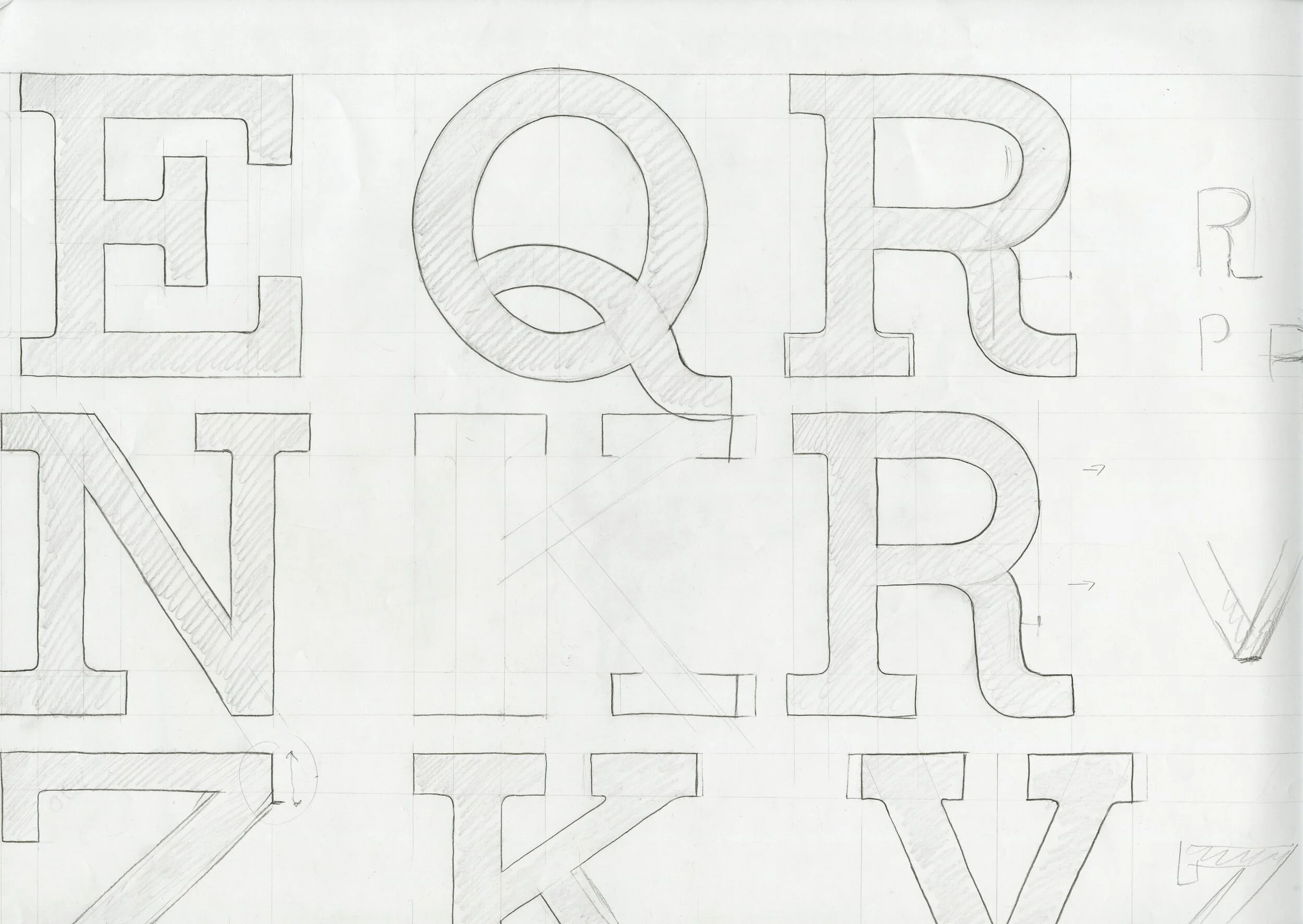 Pencil - Font Study