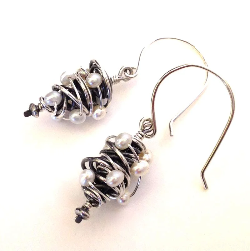 Pearls in the Wind Earrings
