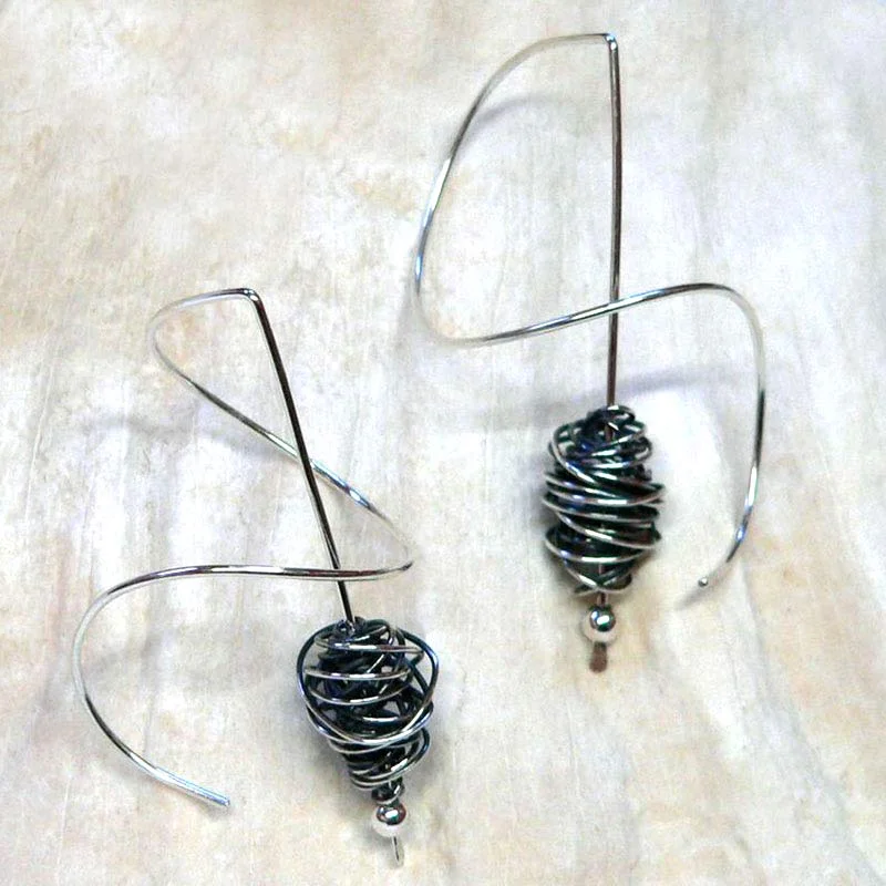 Corkscrew Earrings