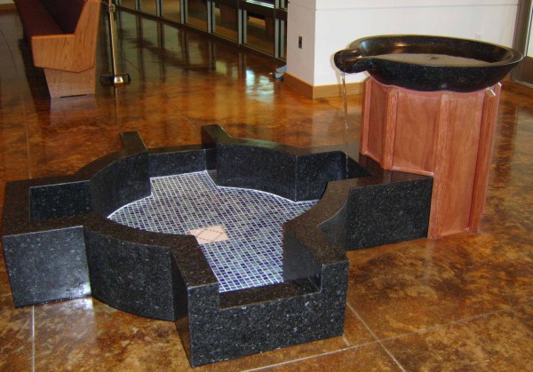 Blessed Sacrament Baptismal Font