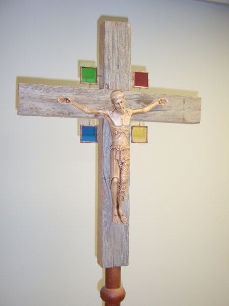 Barnwood Processional Cross