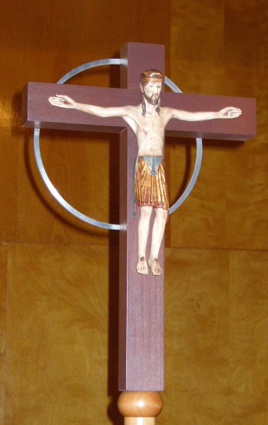Pius X Processional Cross