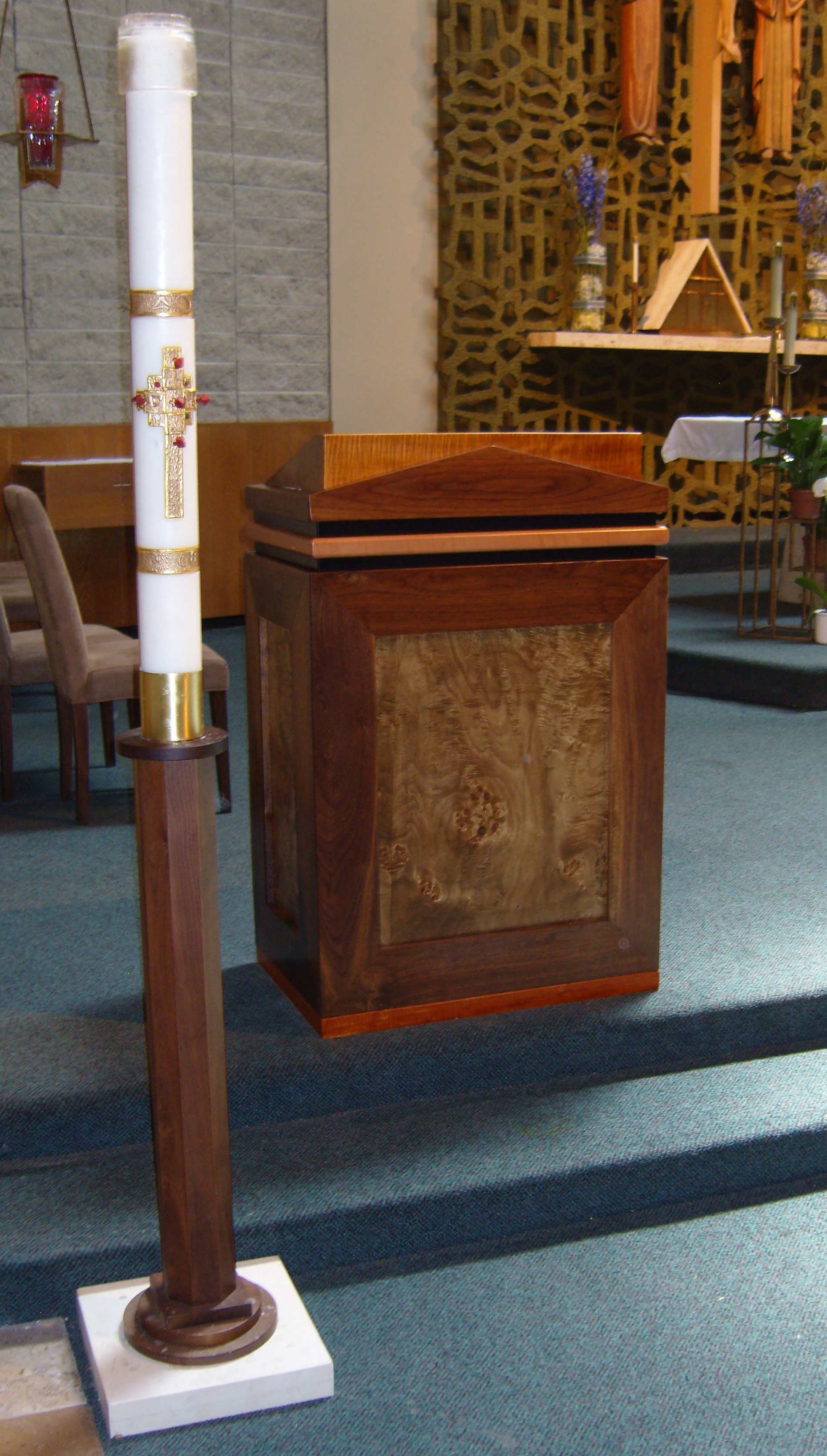 St. Cyprian Paschal Candle Stand