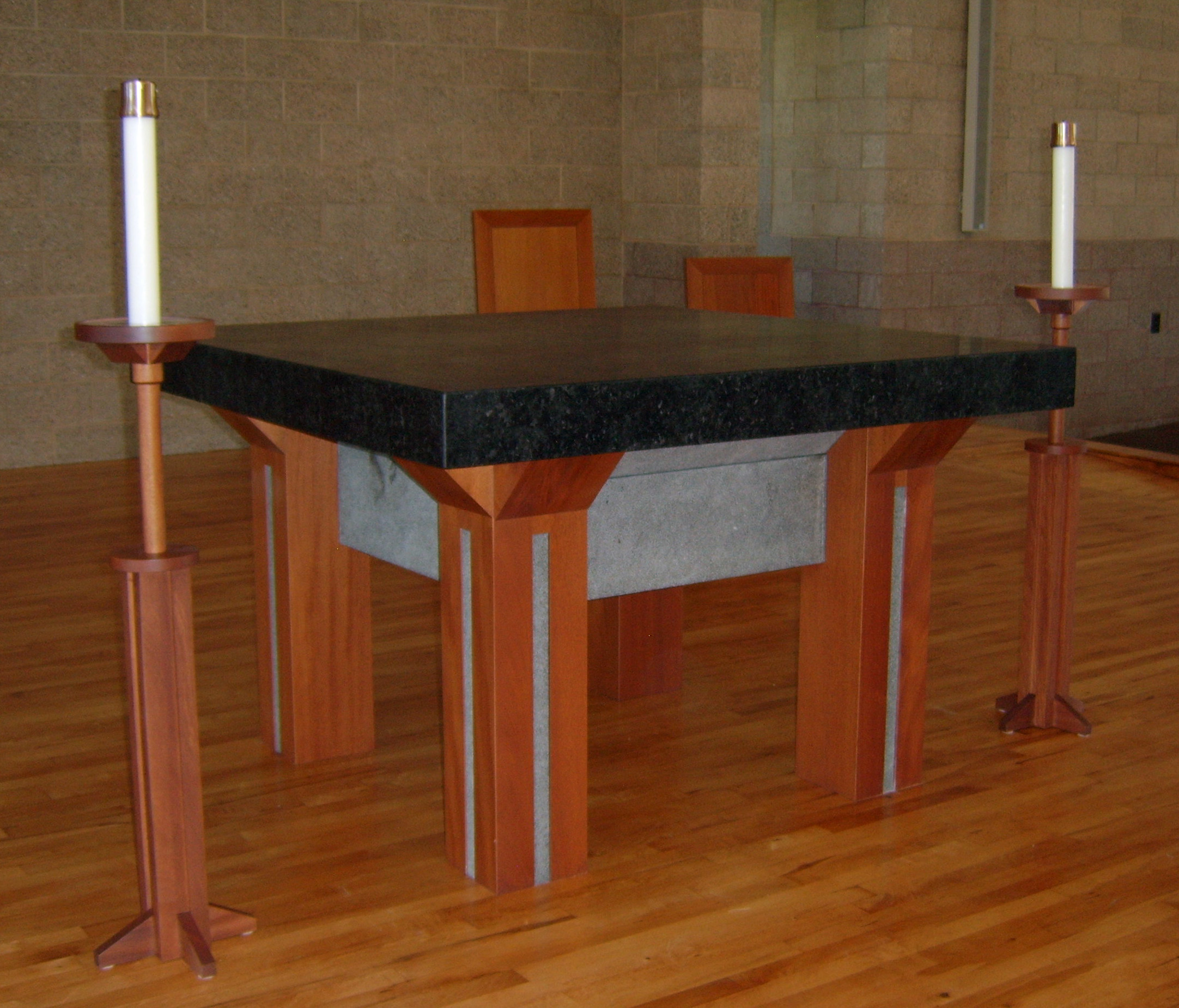 St. Thomas Processional Candle Stands