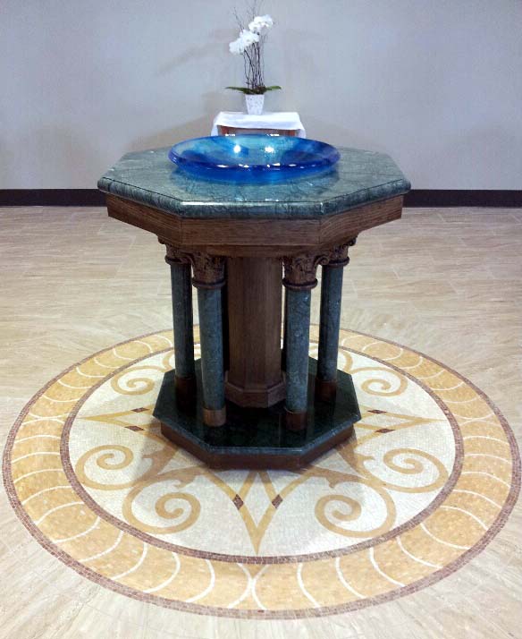 St. Elizabeth Ann Seton Baptismal Font