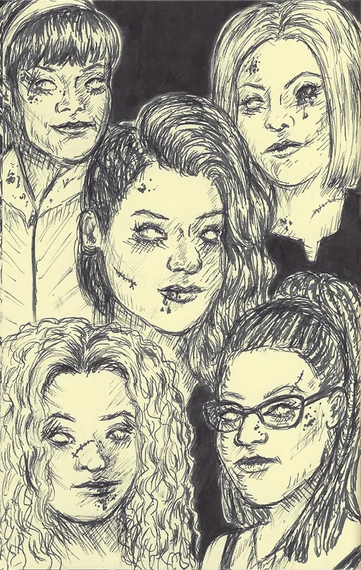 Orphan Black: Undead Pen & Ink