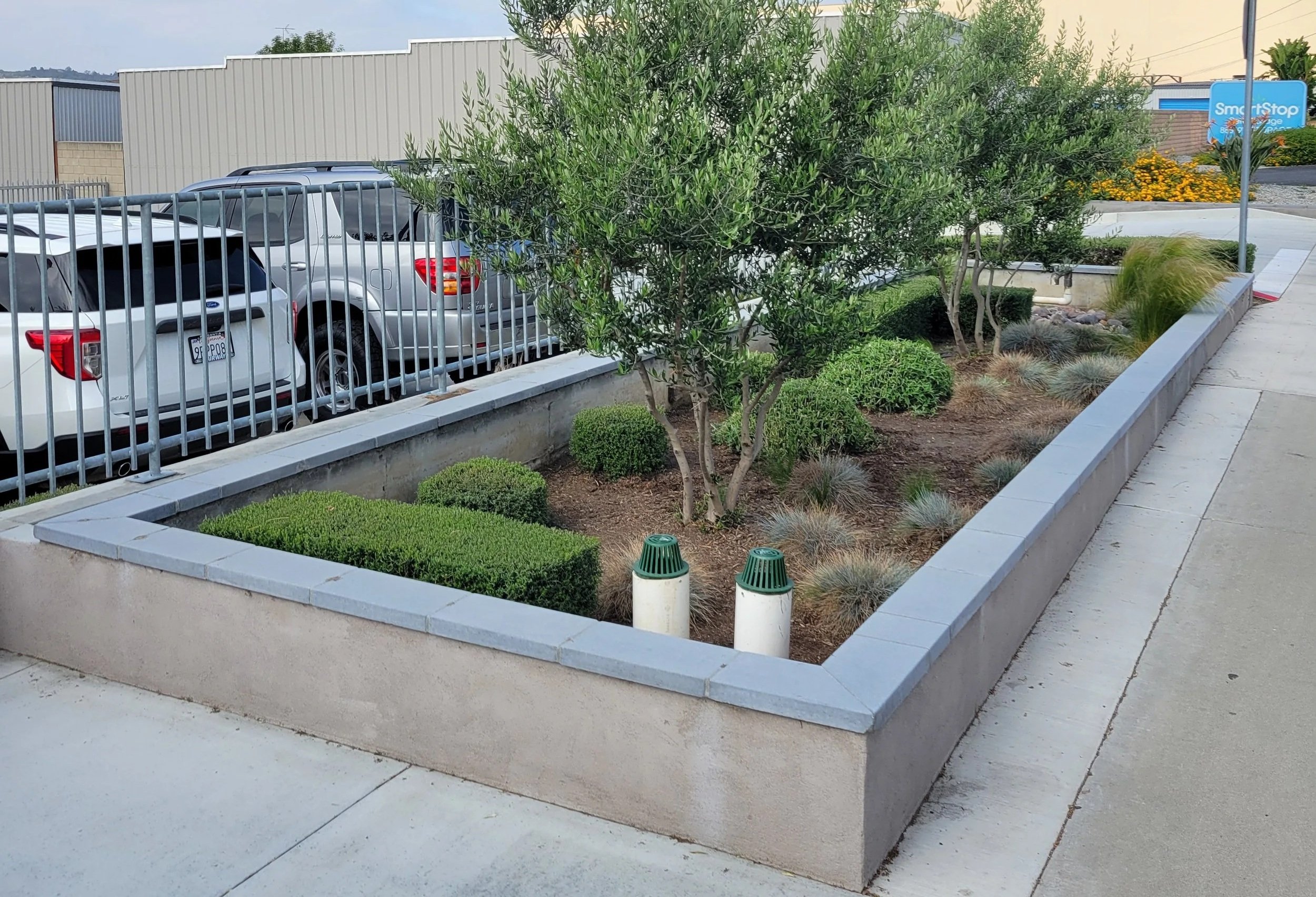 engineered bio Retention basin