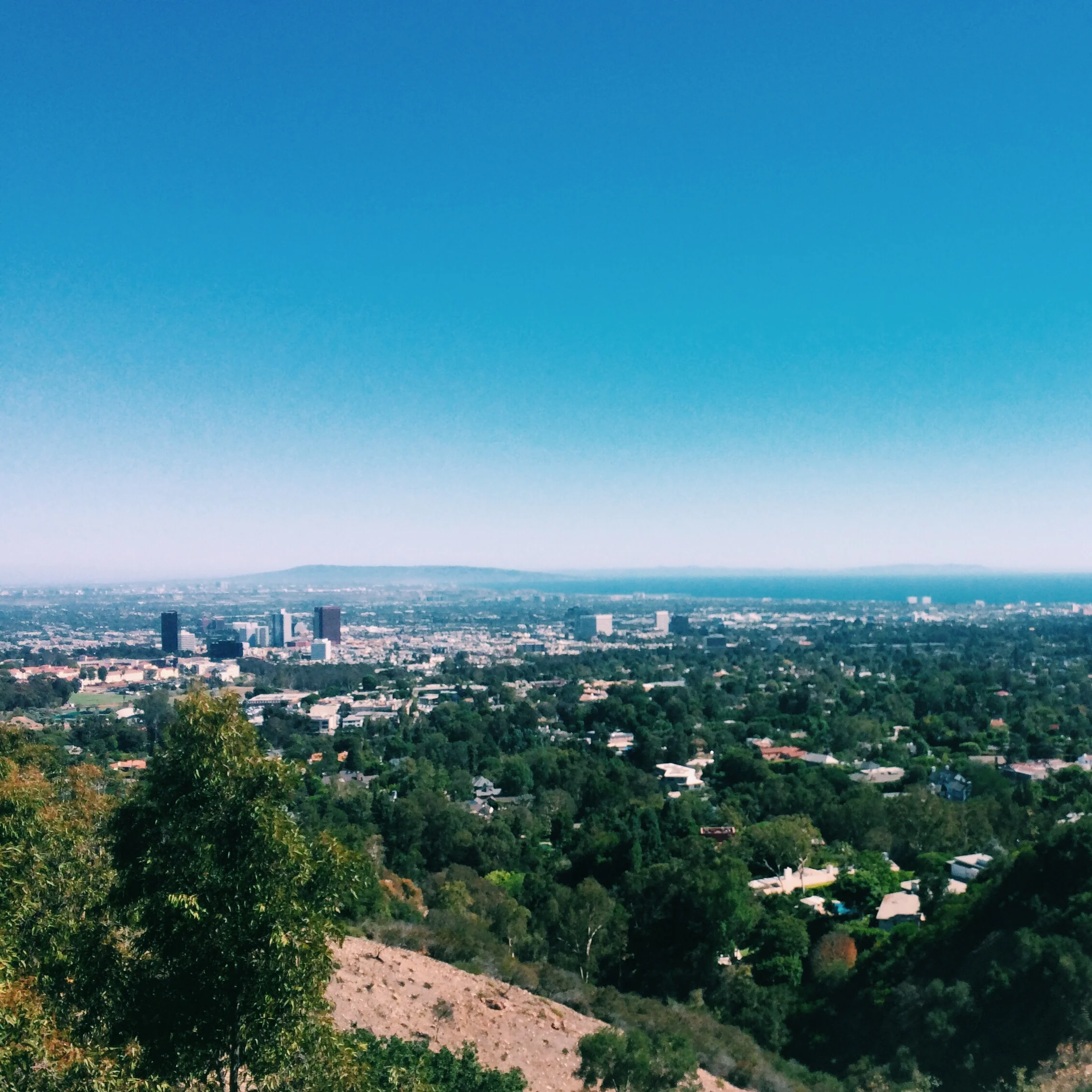 View from The Getty