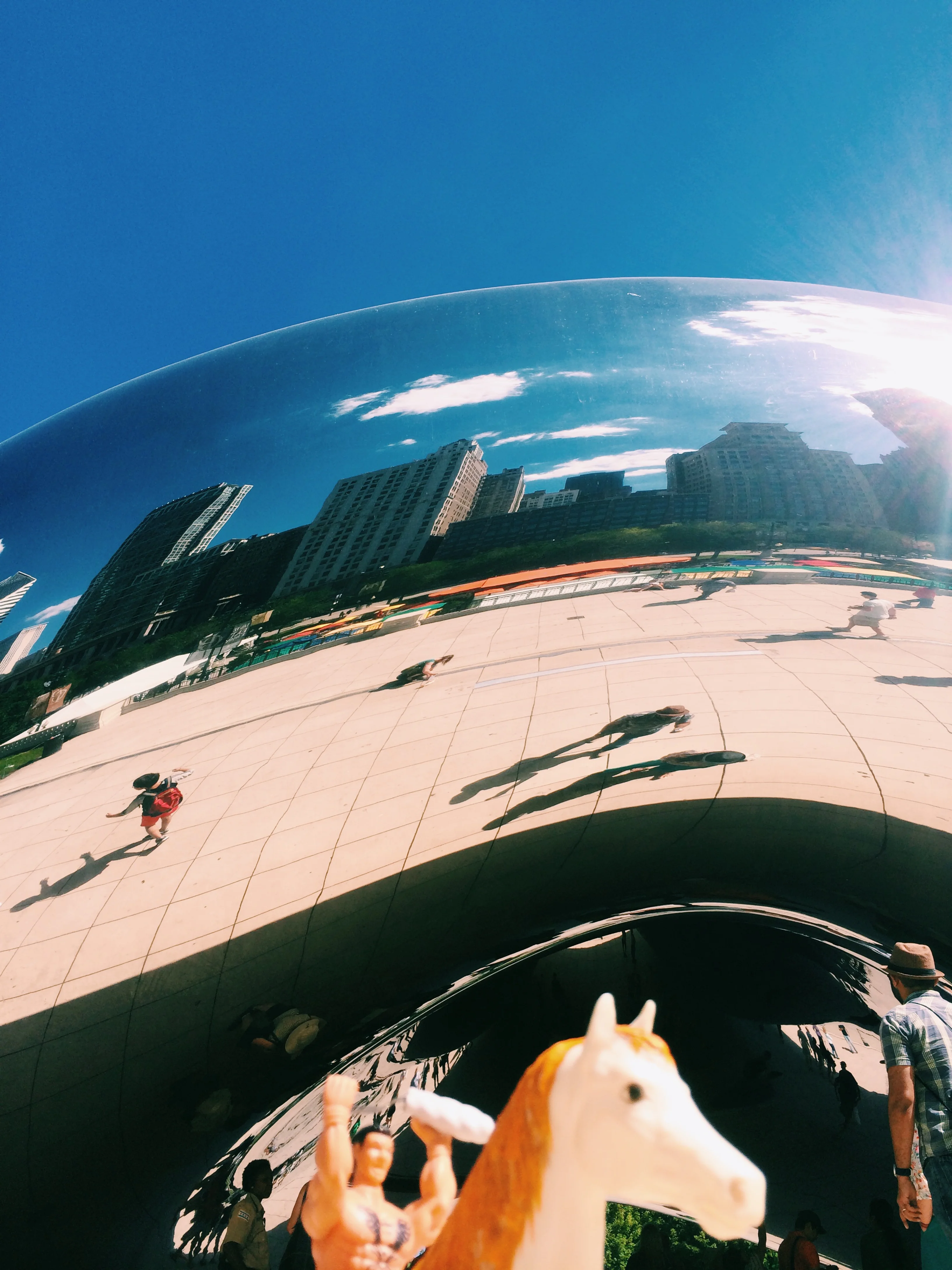 Tramp visits the bean cloud.
