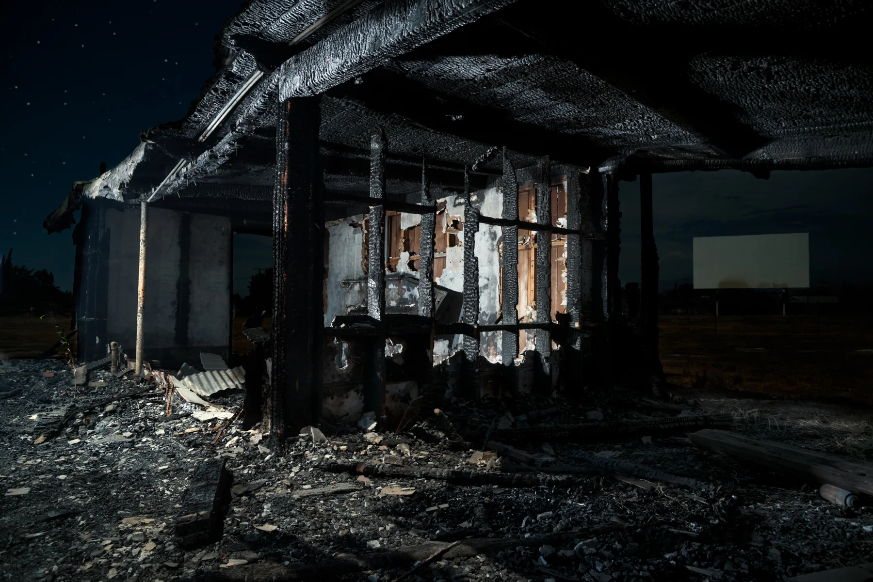 This abandoned drive-in theatre in Porterville, California is one of my personal favorites from the trip. I can't put my finger on what it is exactly but this image is my personal favorite from my trip.