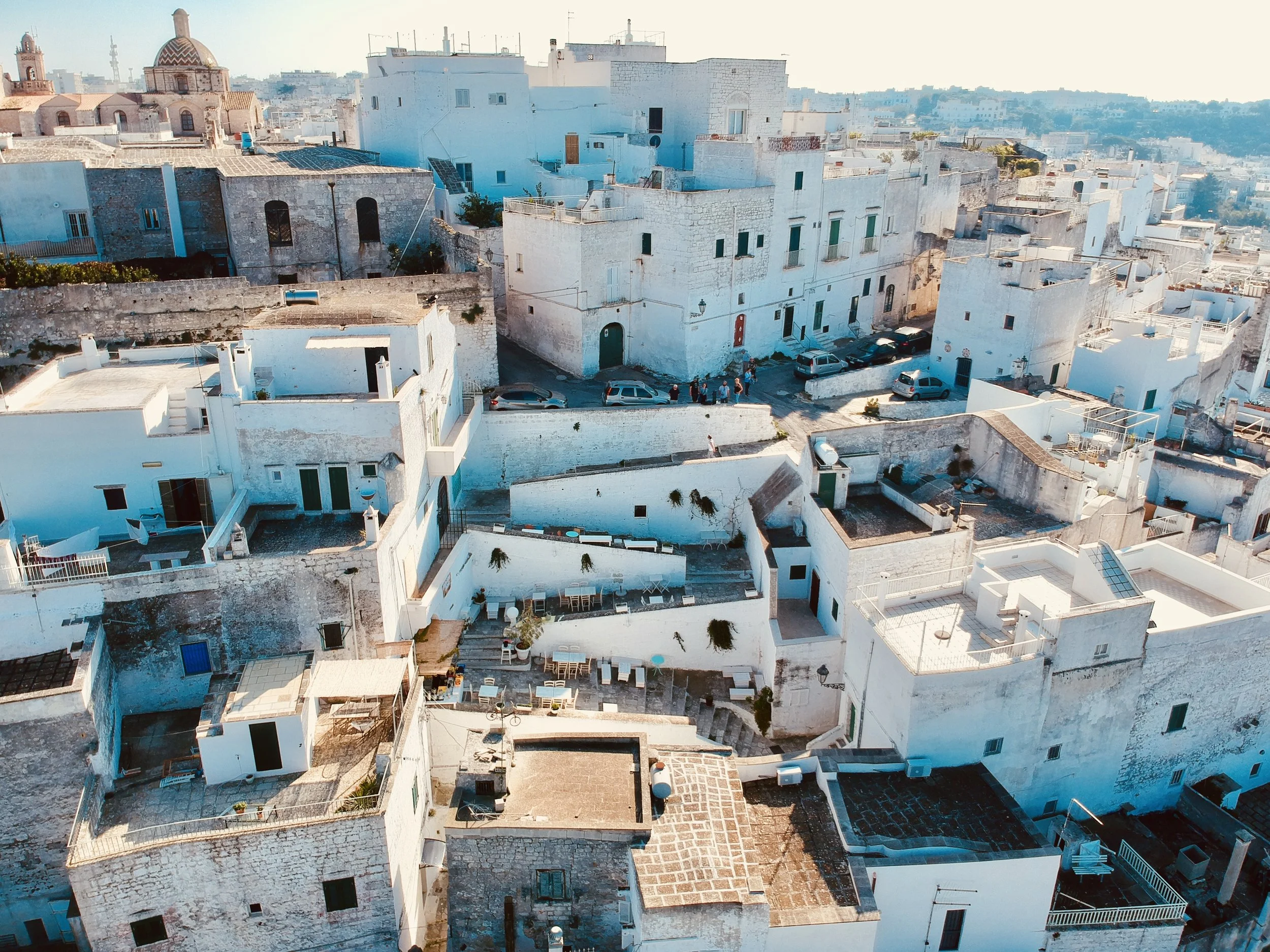 Ostuni, Italy. October 12, 2018. 8:10 am. 