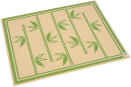 small bamboo mat 55 x 11cm - The Jade Leaf