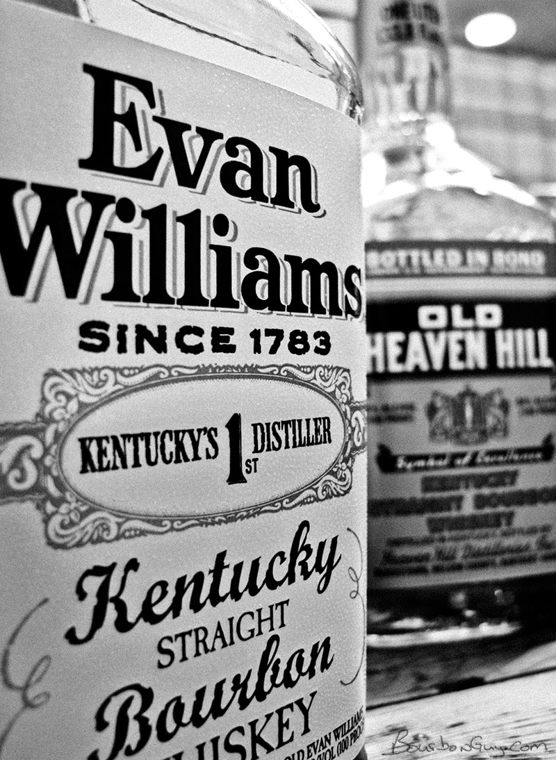 Evan Williams Bottled in Bond and Old Heaven Hill Bottled in Bond