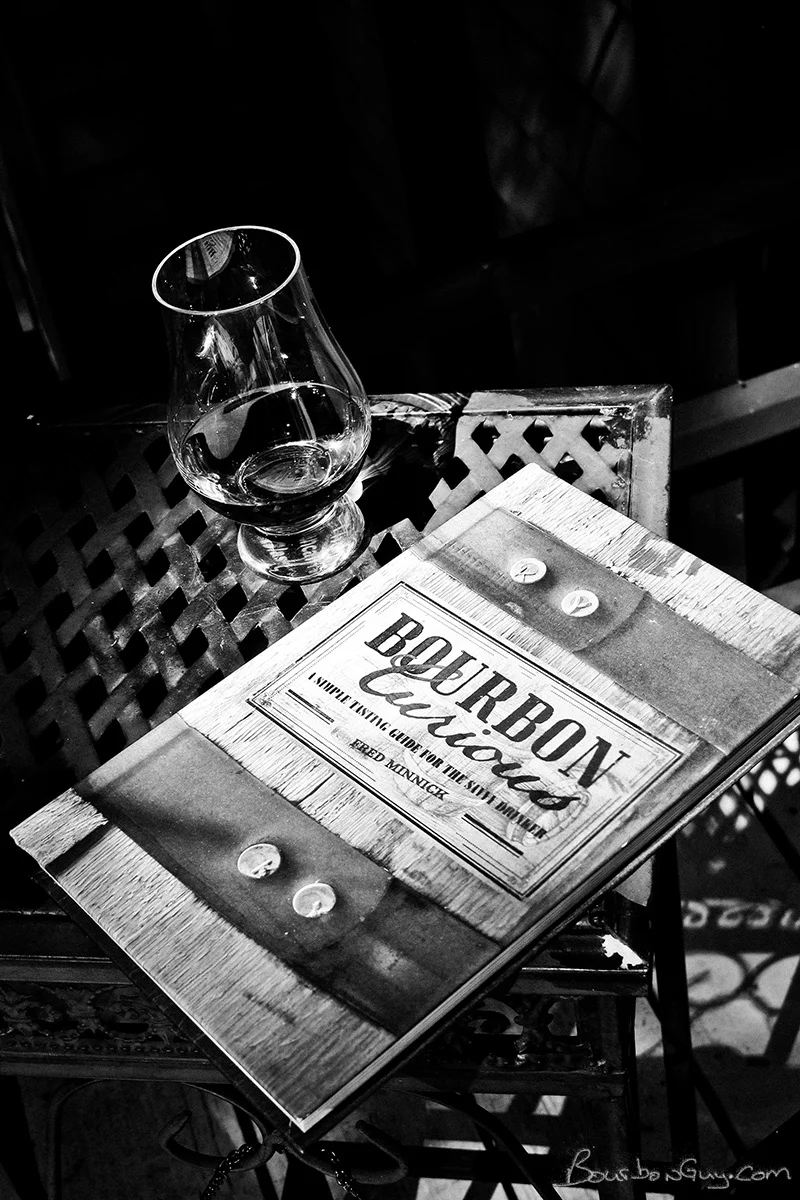 Bourbon Curious on along with a nice glass of bourbon.