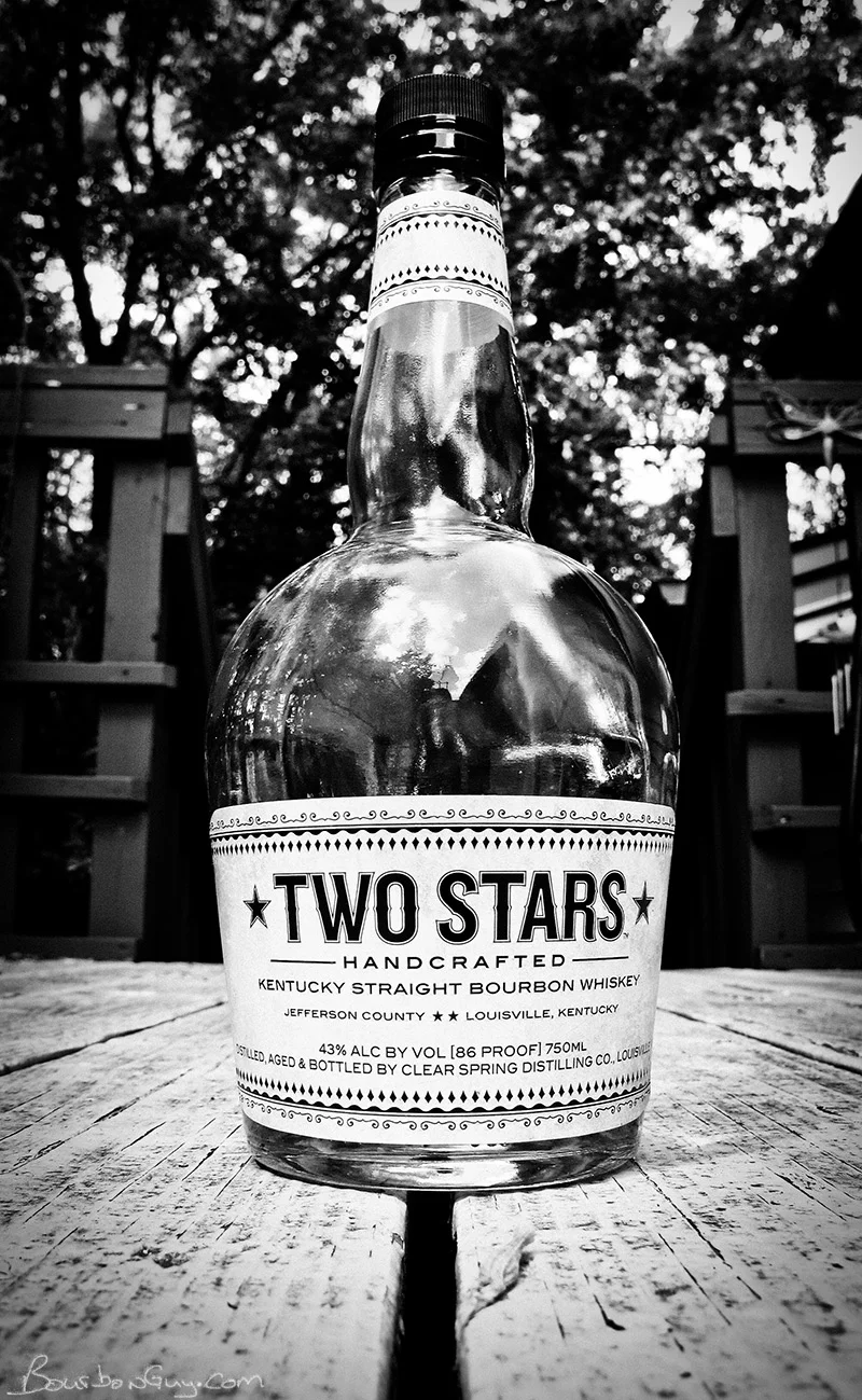 Two Stars Bourbon, made by Buffalo Trace.