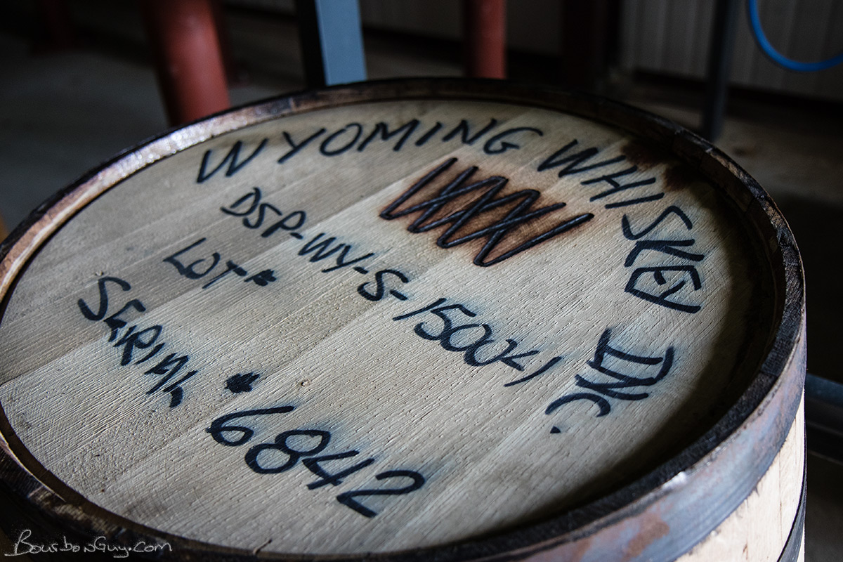 This empty barrel is waiting to be filled.