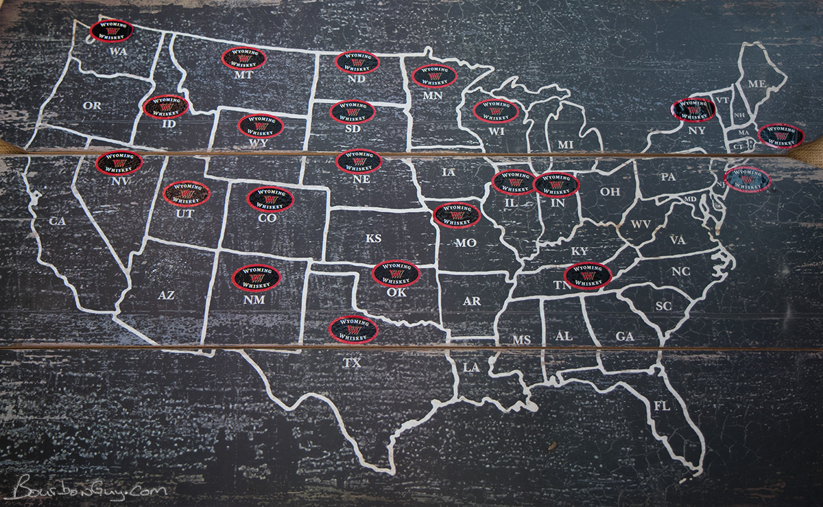 Wyoming Whiskey availability.