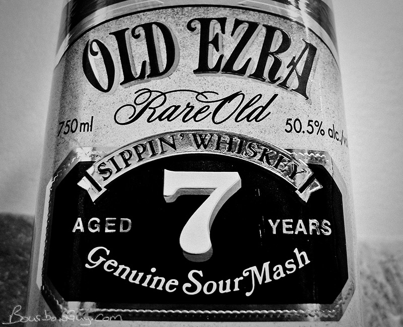 Old Ezra 7 year old 101 proof bourbon