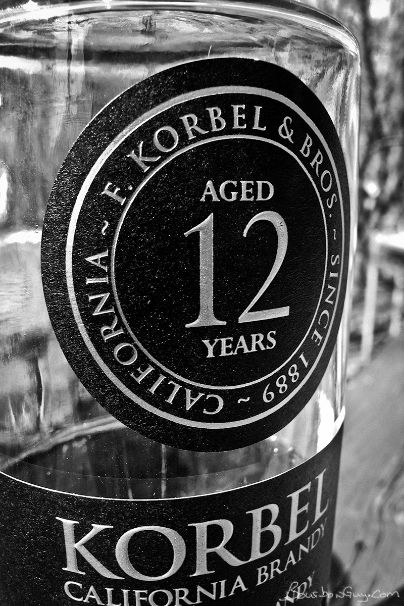 Korbel 12 year old California Brandy