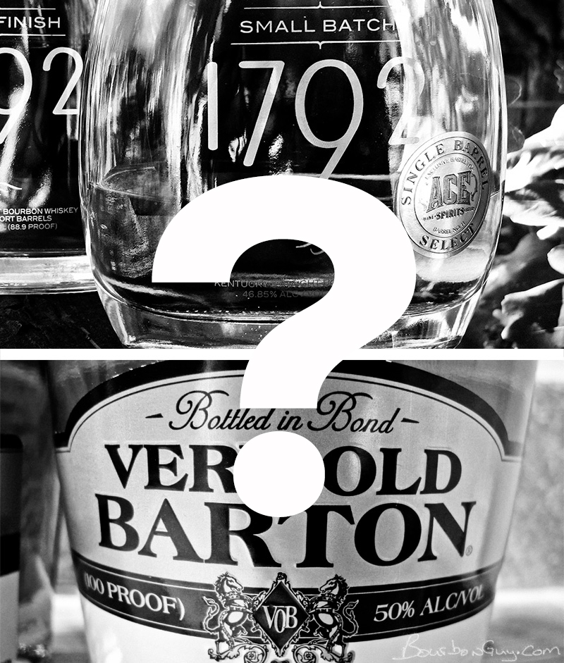 Very Old Barton and 1792: What's the difference, really?