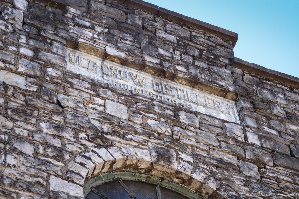 The Old Crow Distillery Sign